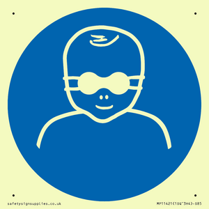 Mandatory: Protect infants eyes with opaque eye protection